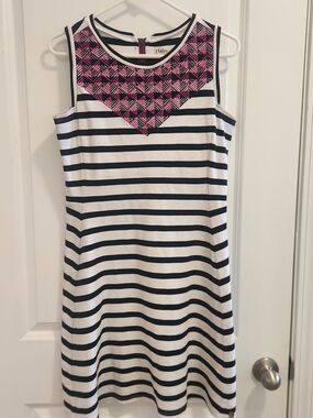 Hatley Striped Navy Blue Dress